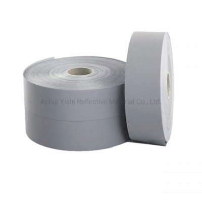 En20471 Class 2 Sew on Reflective Fabric Rolls Reflective Material for Clothing