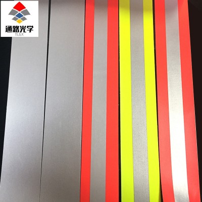 High Visibility Flame Retardant Reflective Strip Safety Conspicuity Fabric Material for Clothing